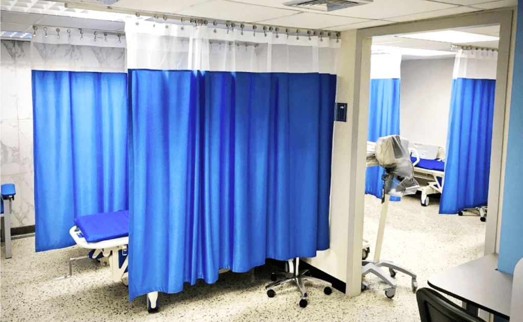 Cortinas hospitalarias